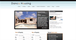 Desktop Screenshot of dancohousing.com